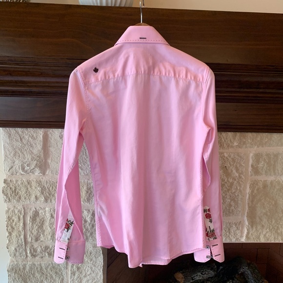 Jared Lang pink blouse - Picture 2 of 4
